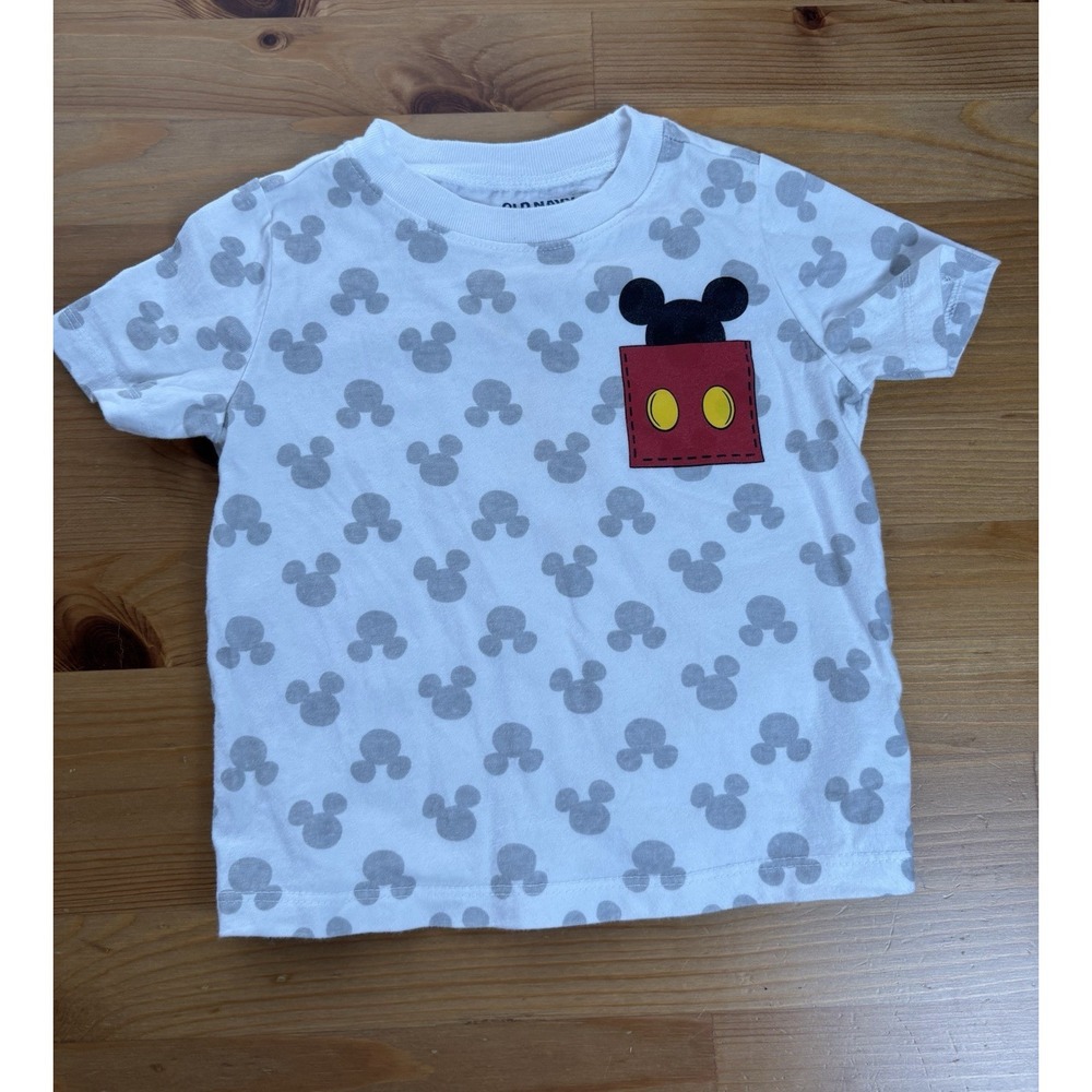 Old Navy X Disney Mickey Mouse Toddler T-Shirt Size 12-18 Months